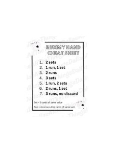 Rummy Guide: Read a Hand From Anchors Outward